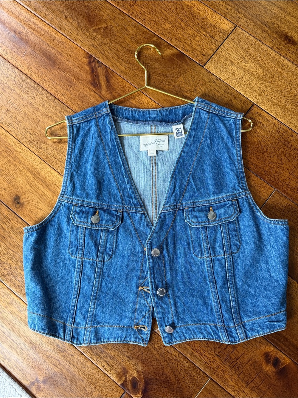 Universal Thread Blue Denim Vest